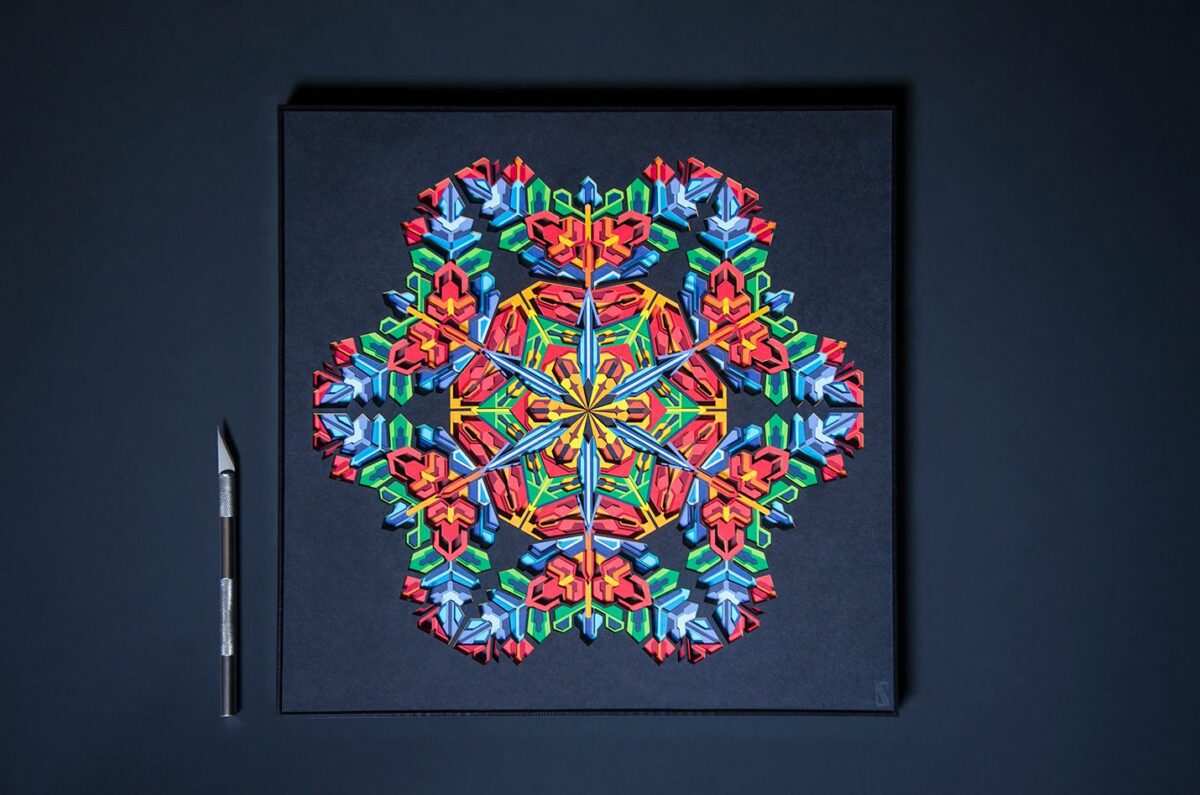 Crystal Bloom Stunning Paper Cuttings By Zubin Jhaveri Macaw