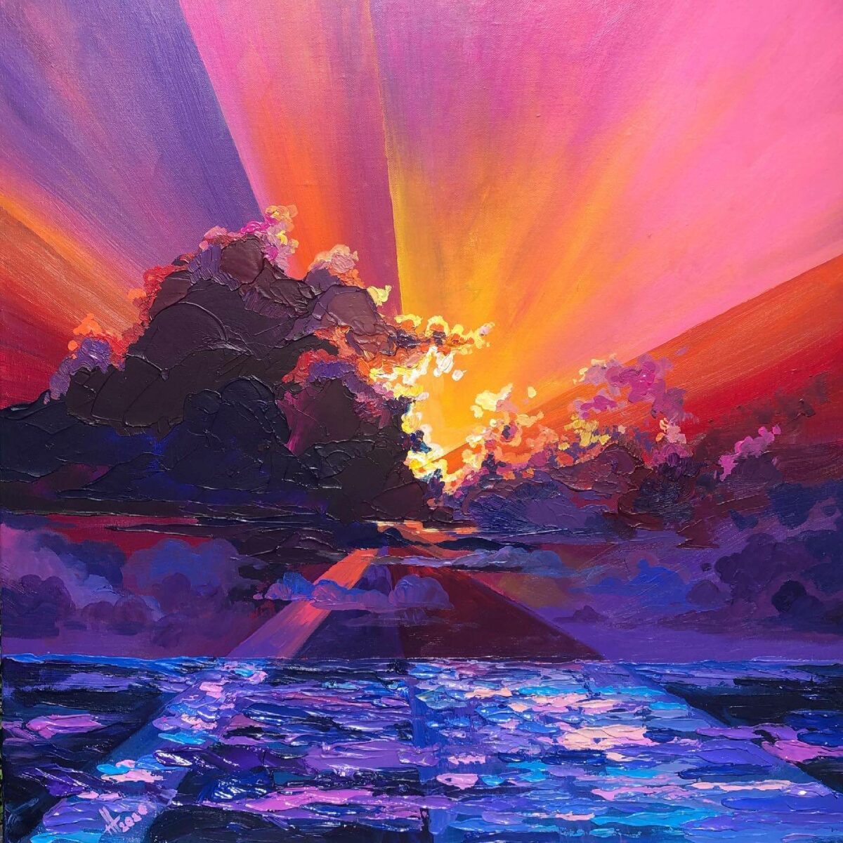 Dreamy And Exuberant Impressionist Paintings By Anastasia Trusova 1