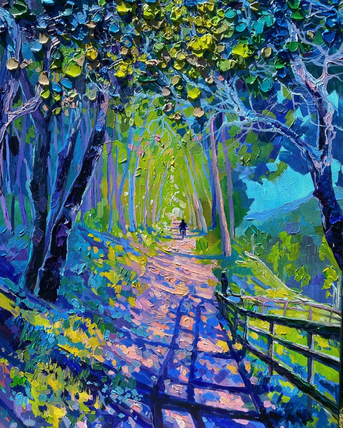 Dreamy And Exuberant Impressionist Paintings By Anastasia Trusova 2