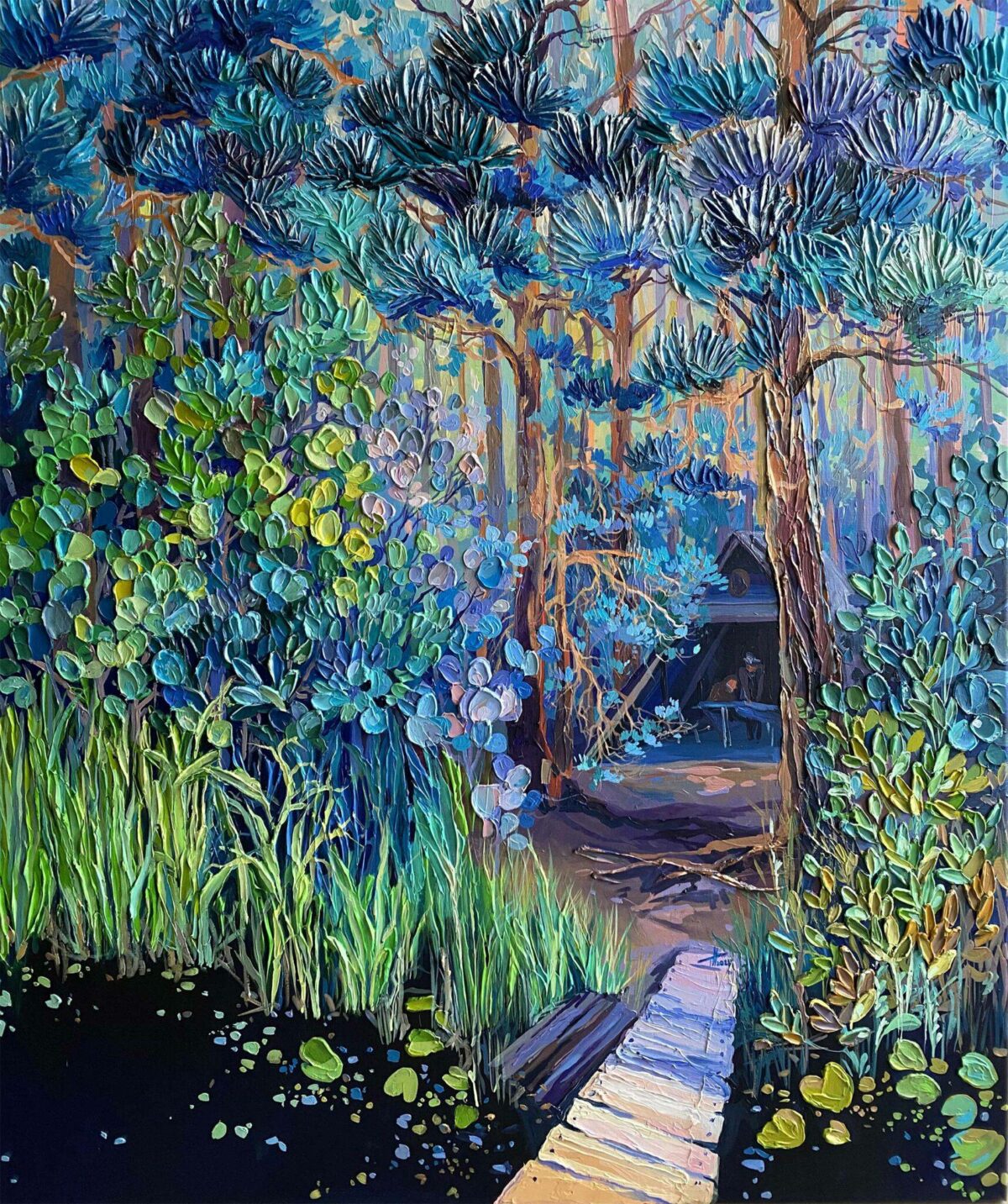 Dreamy And Exuberant Impressionist Paintings By Anastasia Trusova 3