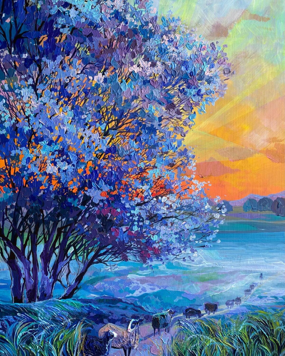 Dreamy And Exuberant Impressionist Paintings By Anastasia Trusova 5