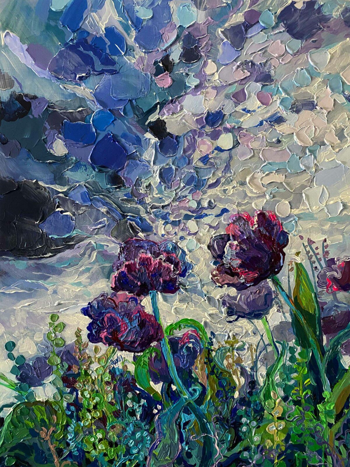 Dreamy And Exuberant Impressionist Paintings By Anastasia Trusova 7