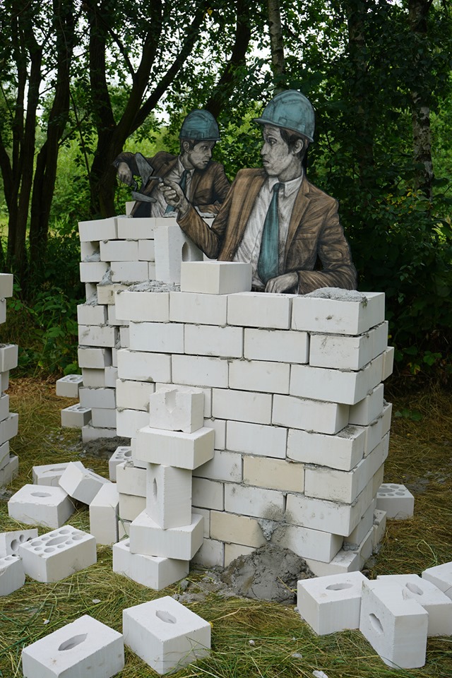 Isolationism A Reflective Installation By Levalet 4