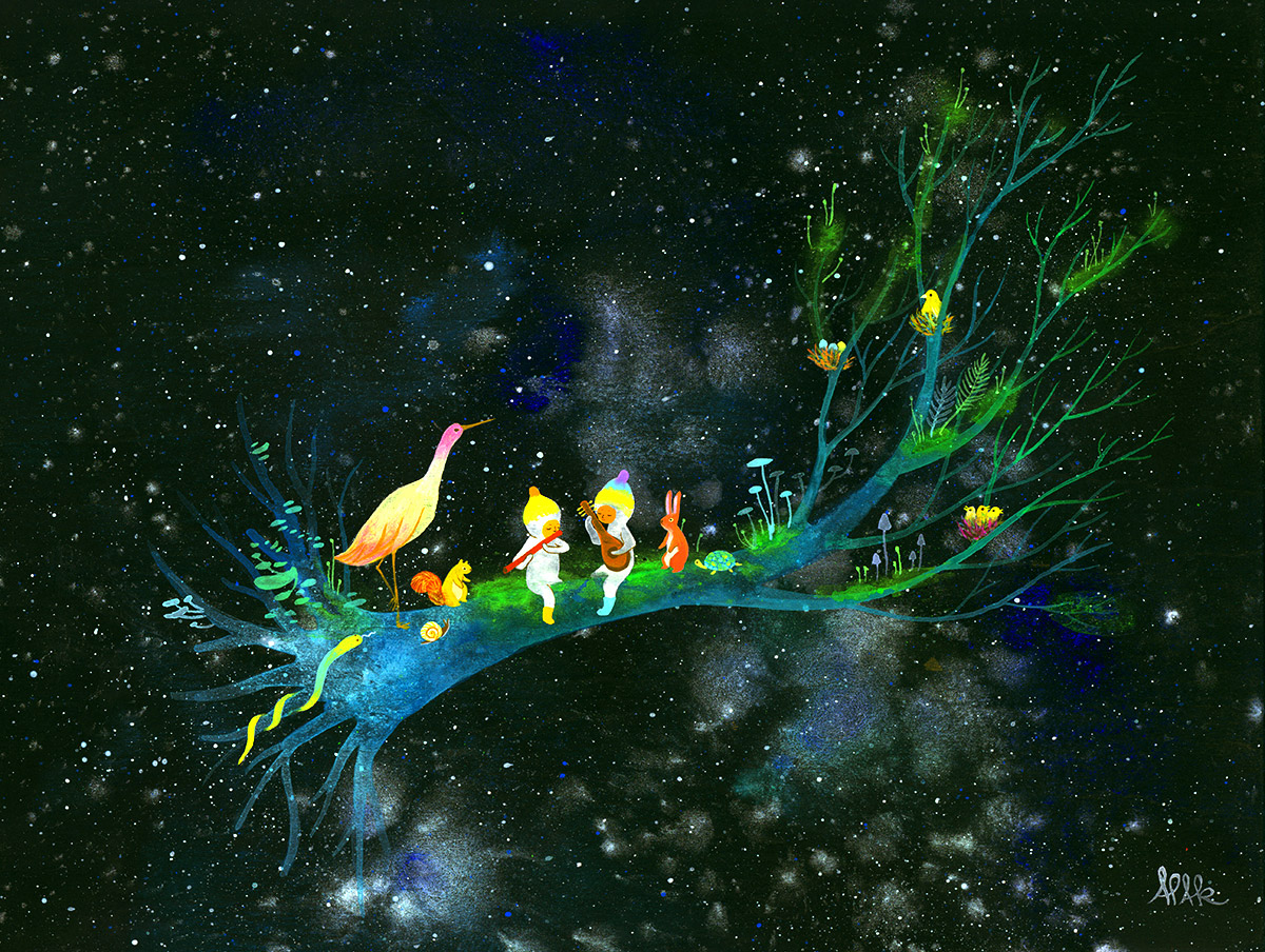 Magical Illustrative Paintings By Apak Studio 11