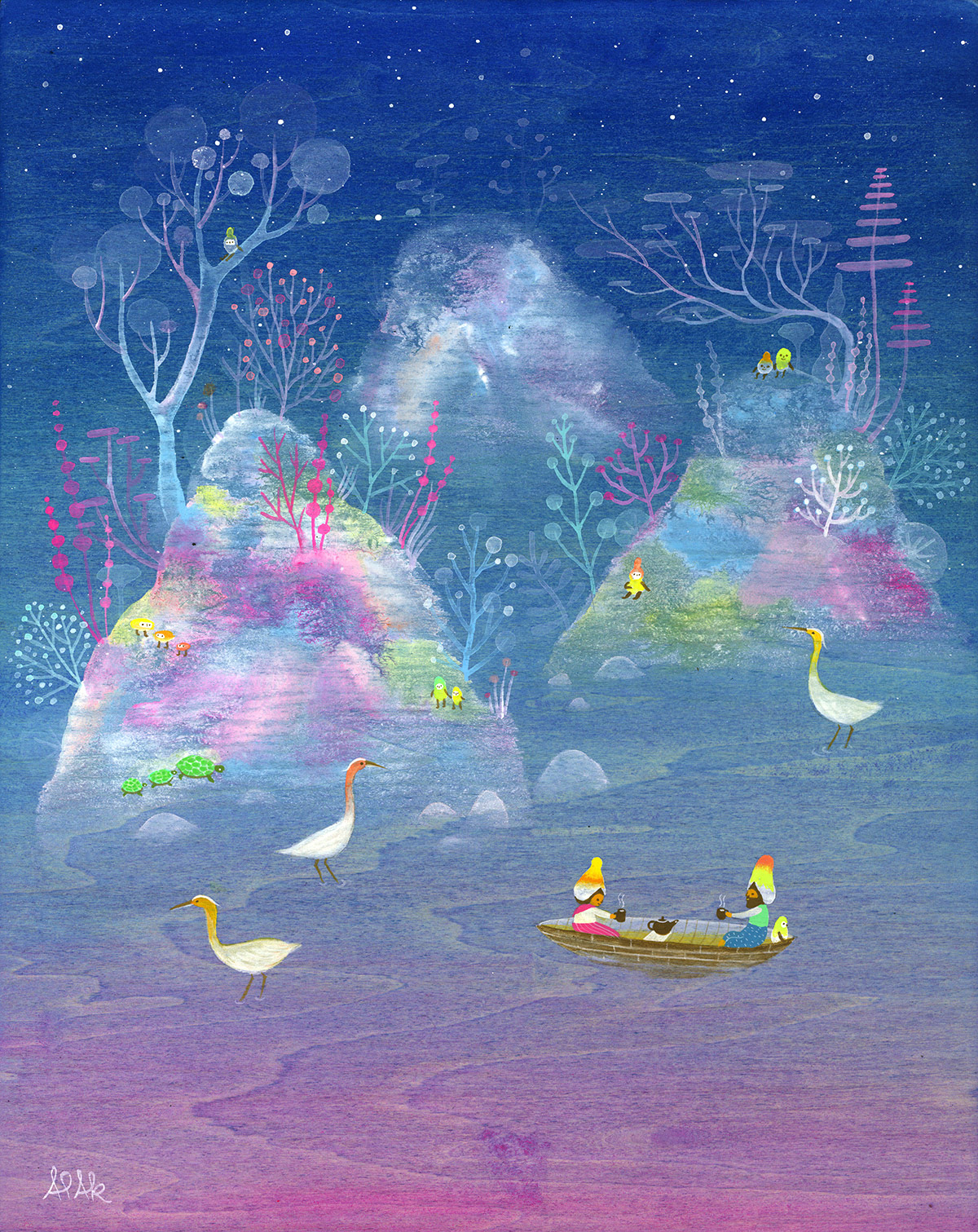 Magical Illustrative Paintings By Apak Studio 4