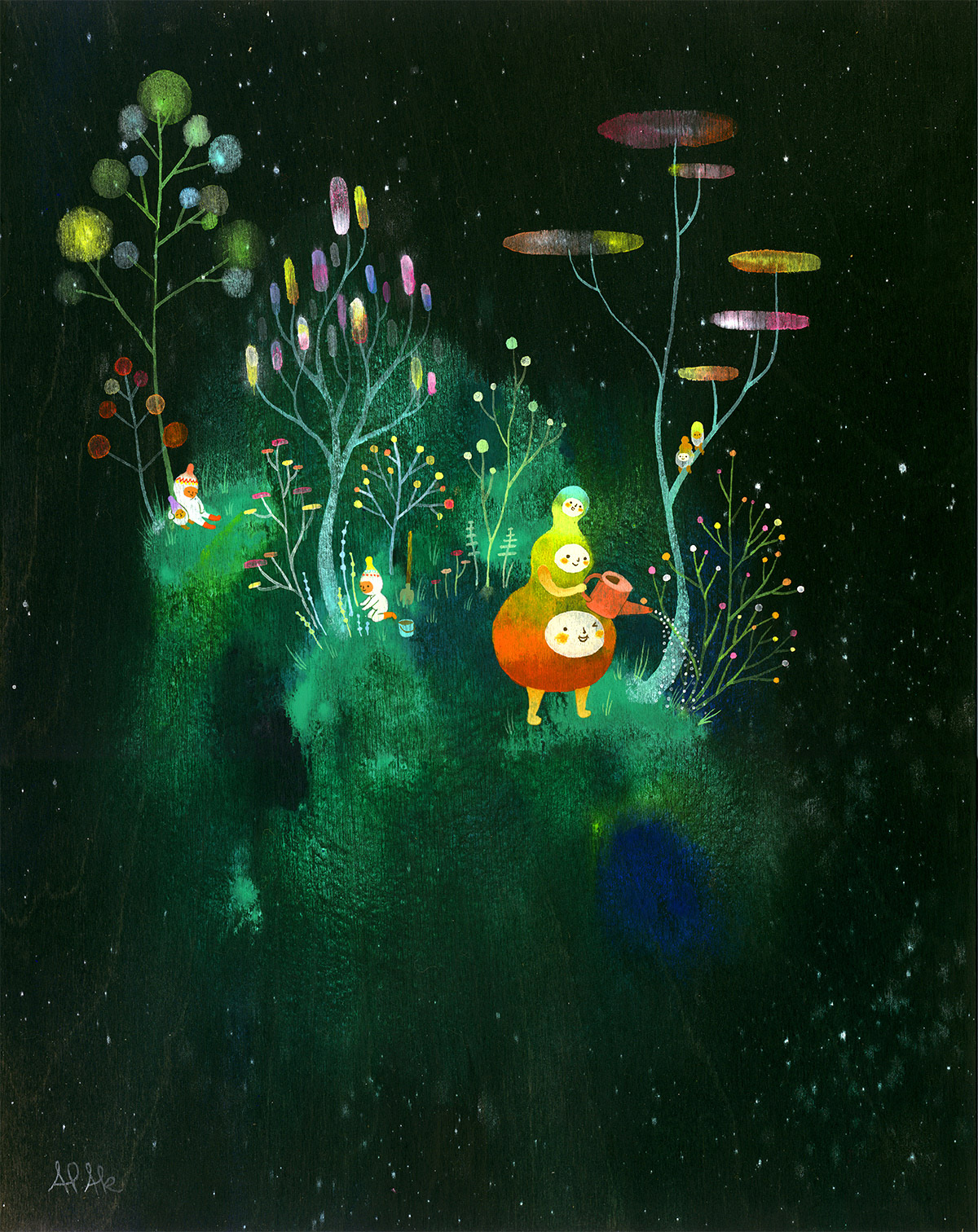 Magical Illustrative Paintings By Apak Studio 5