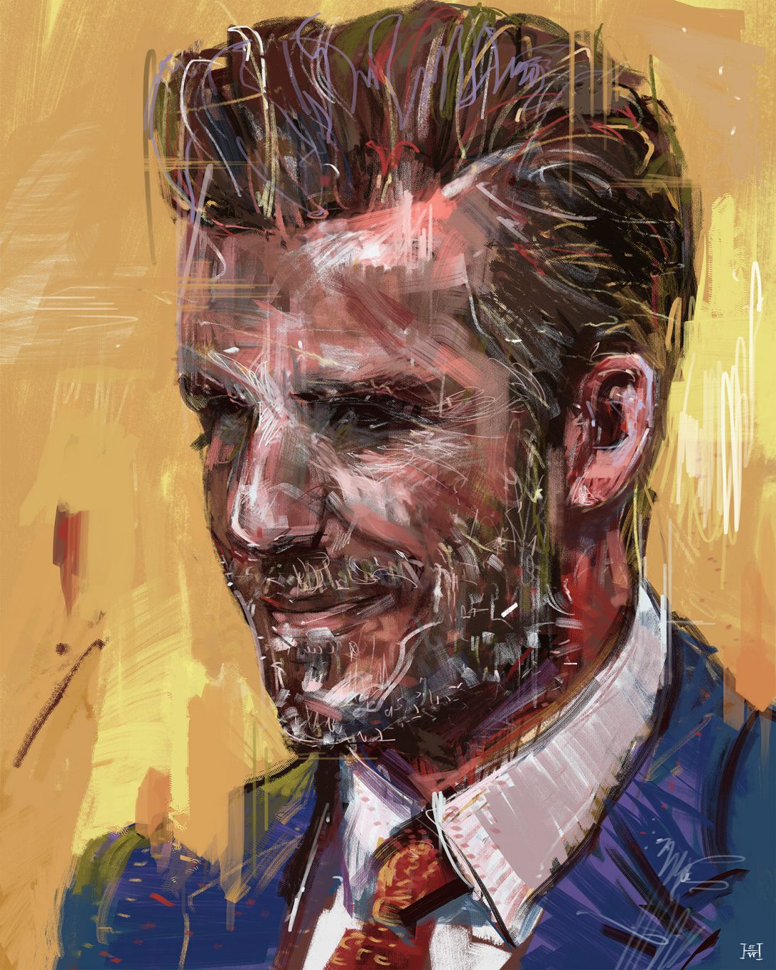 Neo Impressionist Mens Fashion Illustrations By Seungwon Hong 14