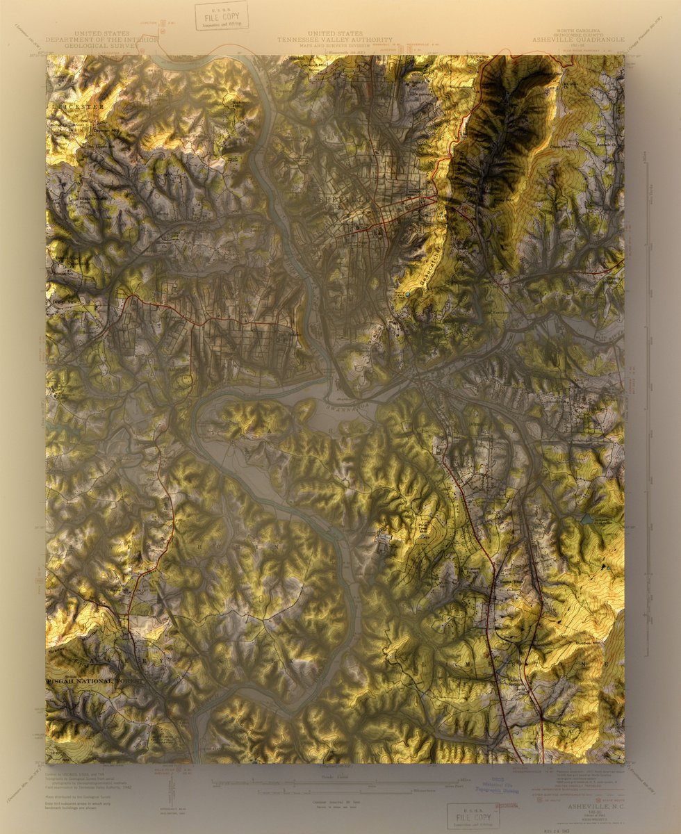 Scott Reinhards 3d Topographic Maps 01