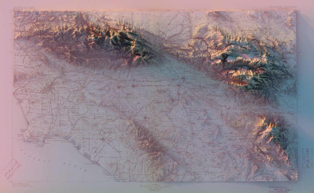 Scott Reinhards 3d Topographic Maps 05