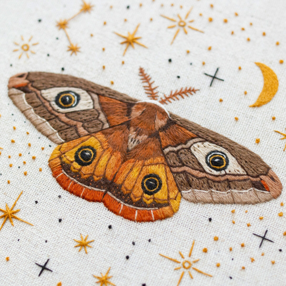 The Magical Embroidery Hoop Art Of Emillie Ferris 13