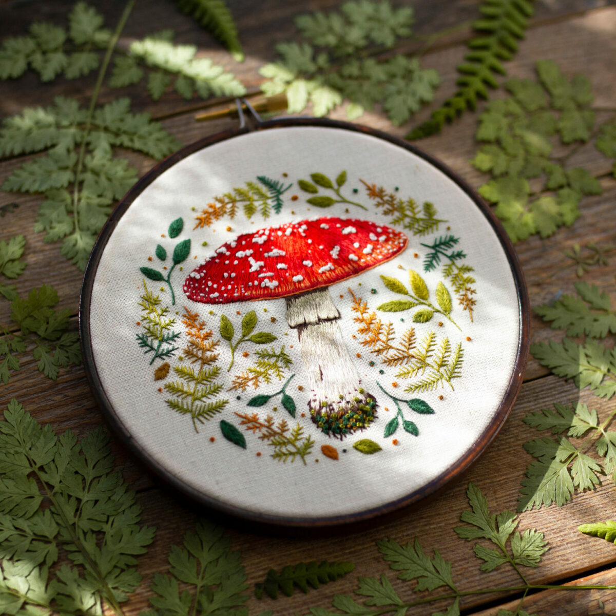 The Magical Embroidery Hoop Art Of Emillie Ferris 7