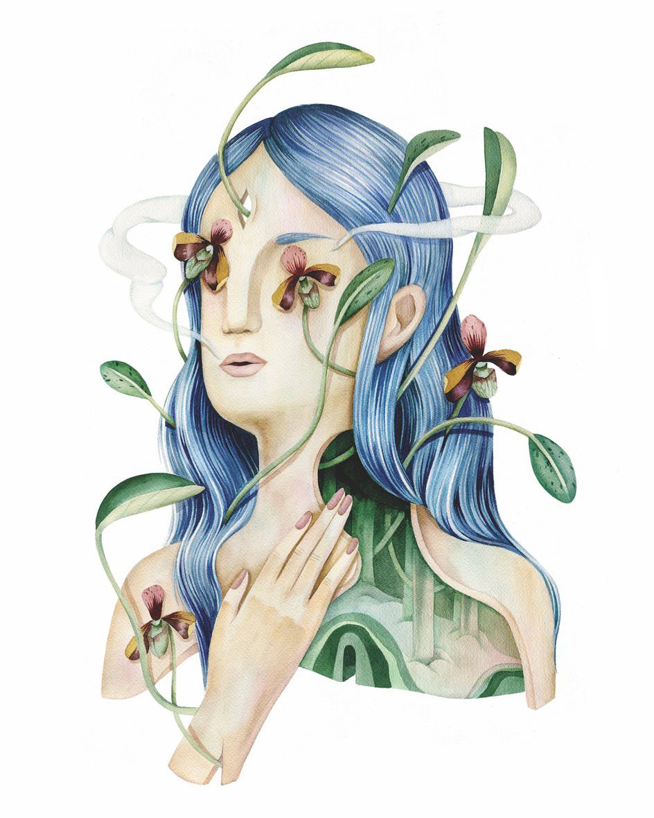Vessels Beautiful Allegorical Illustration Series By Andrea Wan 1