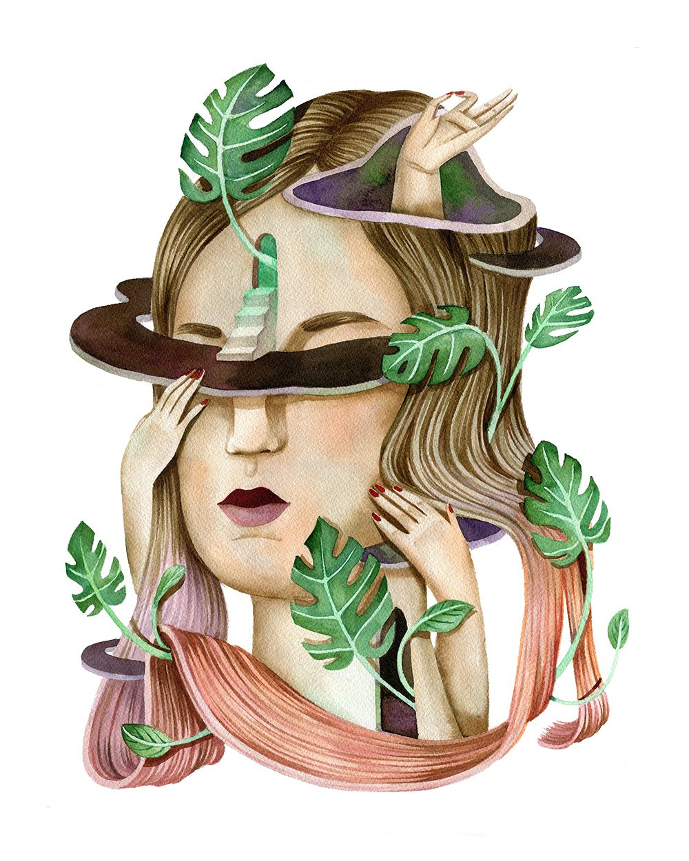 Vessels Beautiful Allegorical Illustration Series By Andrea Wan 4