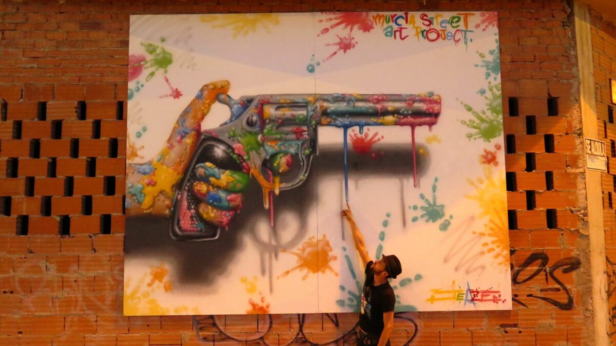 Amazing graffiti with three-dimensional optical illusion by Jeaze Oner 6