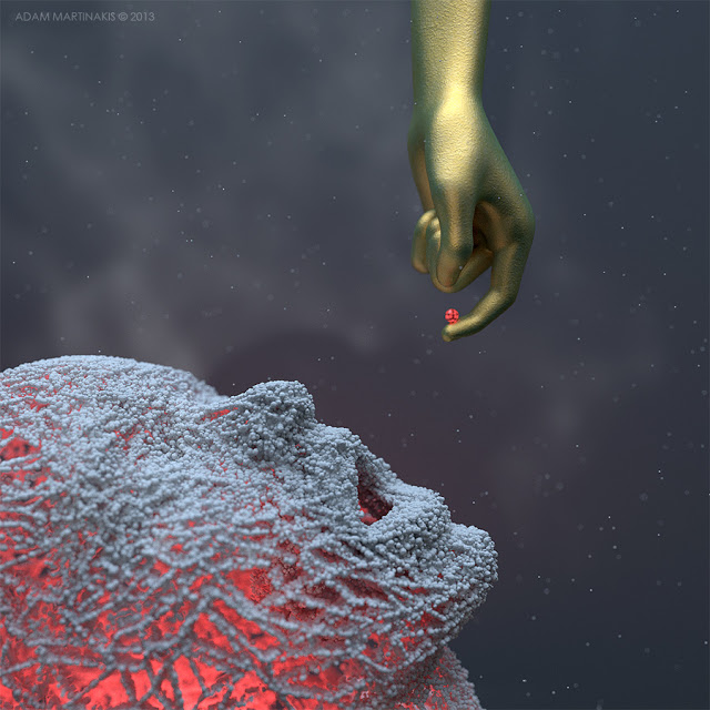 Amazing Surrealist Digital Sculptures By Adam Martinakis 17