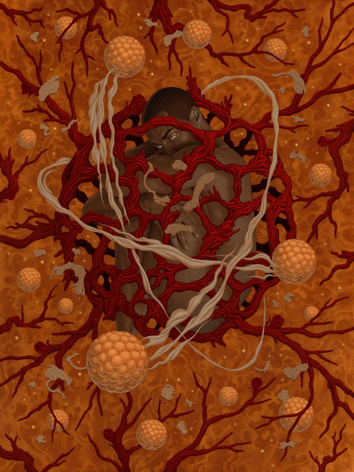 Contemplations A Dark Surrealist Illustration Series By Boris Pelcer 1