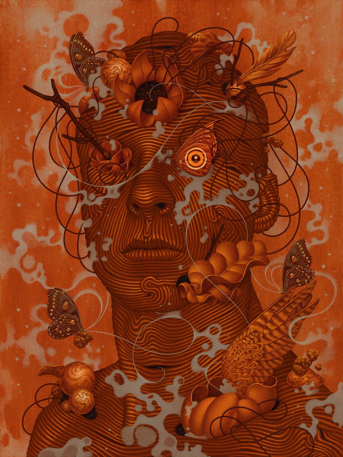 Contemplations A Dark Surrealist Illustration Series By Boris Pelcer 5