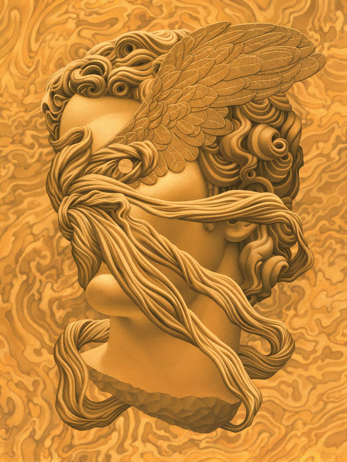 Contemplations A Dark Surrealist Illustration Series By Boris Pelcer 6