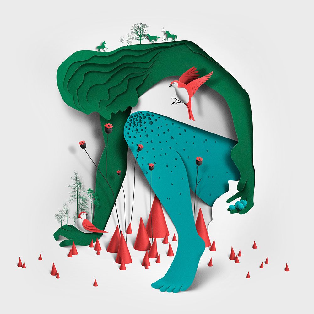 Elegant Editorial Illustrations By Eiko Ojala 1