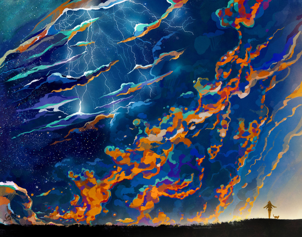 Every Cloud Has A Silver Lining By Caring Wong