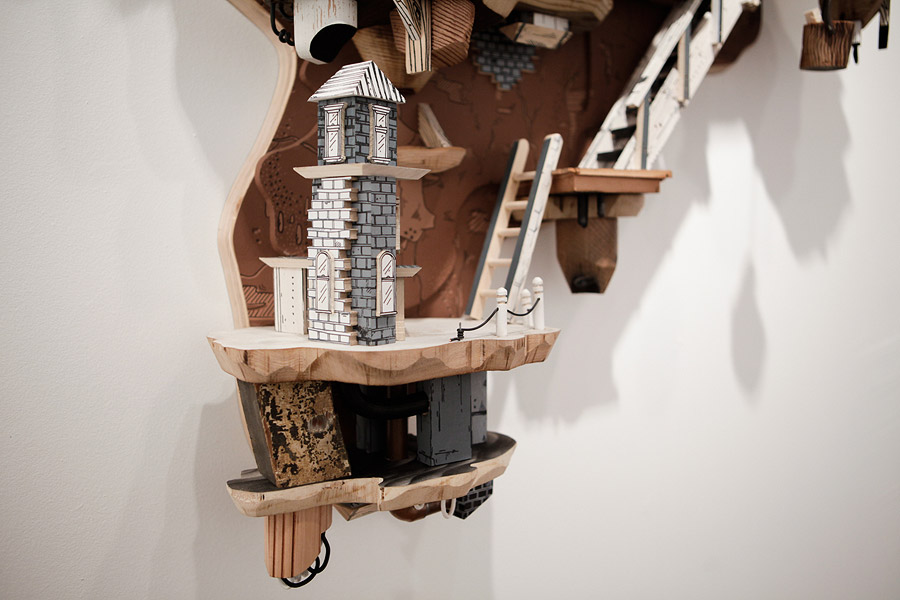 Extraordinary Cities Made From A Combination Of Drawings And Sculptures By Luke Osullivan 22