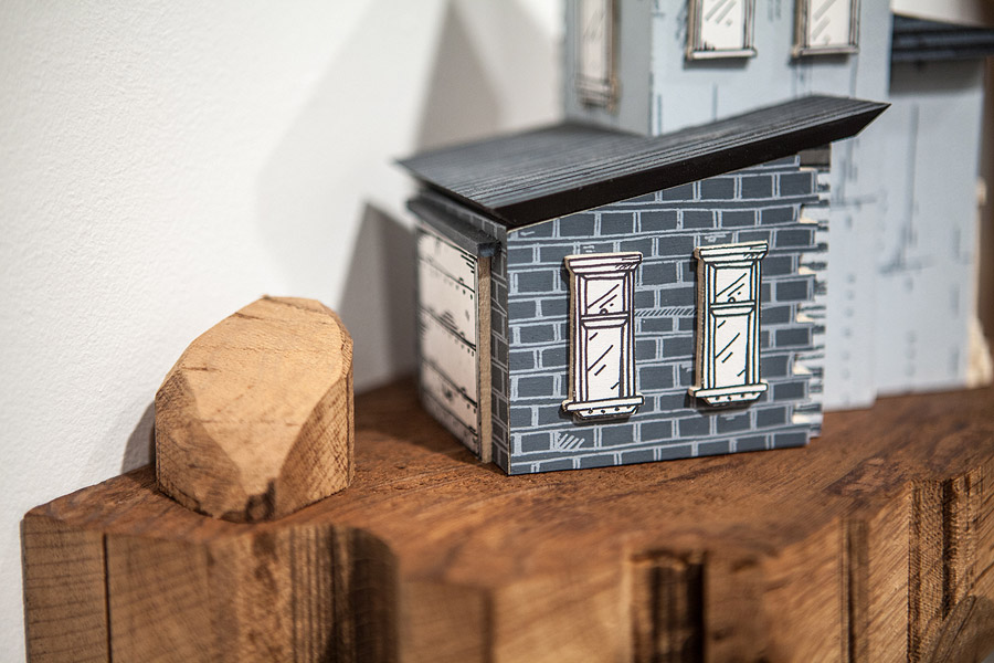 Extraordinary Cities Made From A Combination Of Drawings And Sculptures By Luke Osullivan 28