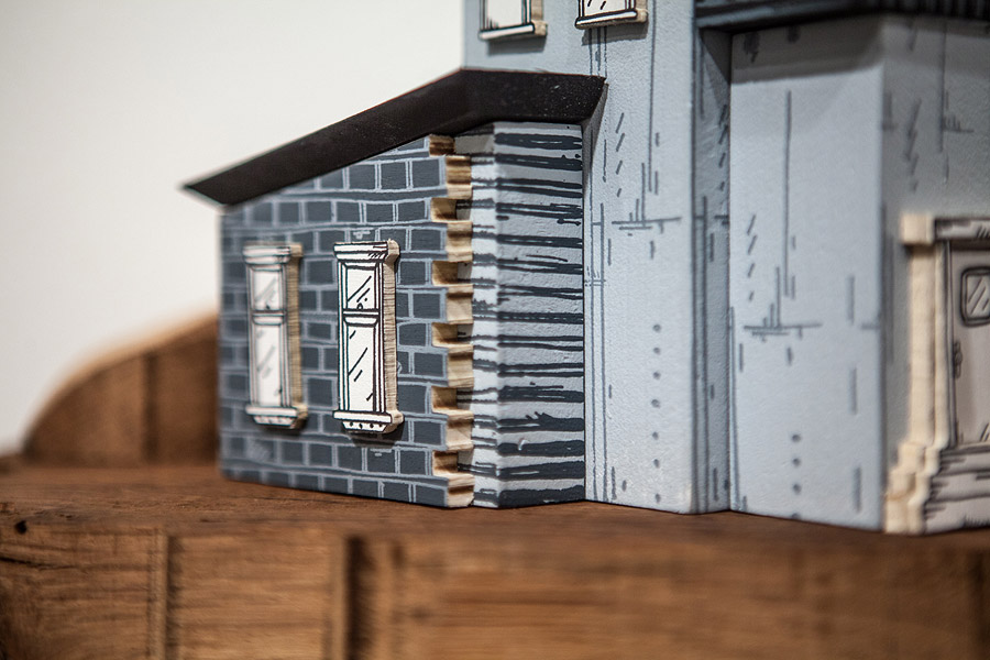 Extraordinary Cities Made From A Combination Of Drawings And Sculptures By Luke Osullivan 30