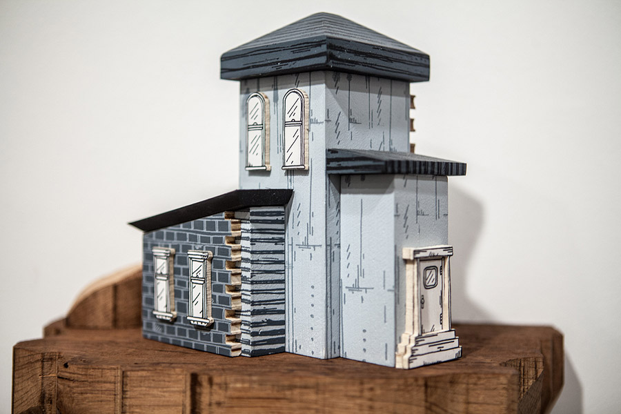 Extraordinary Cities Made From A Combination Of Drawings And Sculptures By Luke Osullivan 31