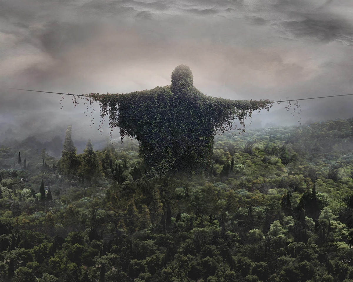 Fascinating Photomontages That Fuse Abandoned Places With Countryside Landscapes By Suzanne Moxhay 7