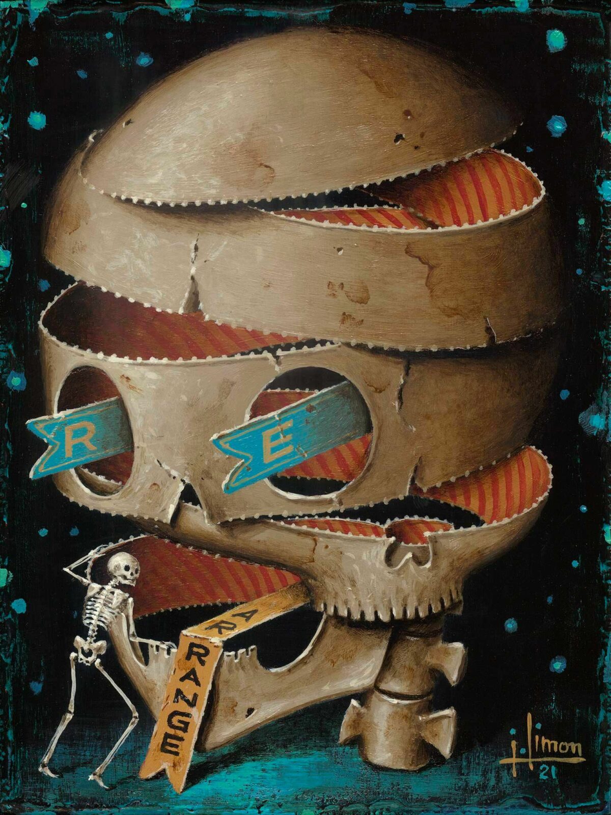 Fragments A Haunting Painting Series By Jason Limon 13