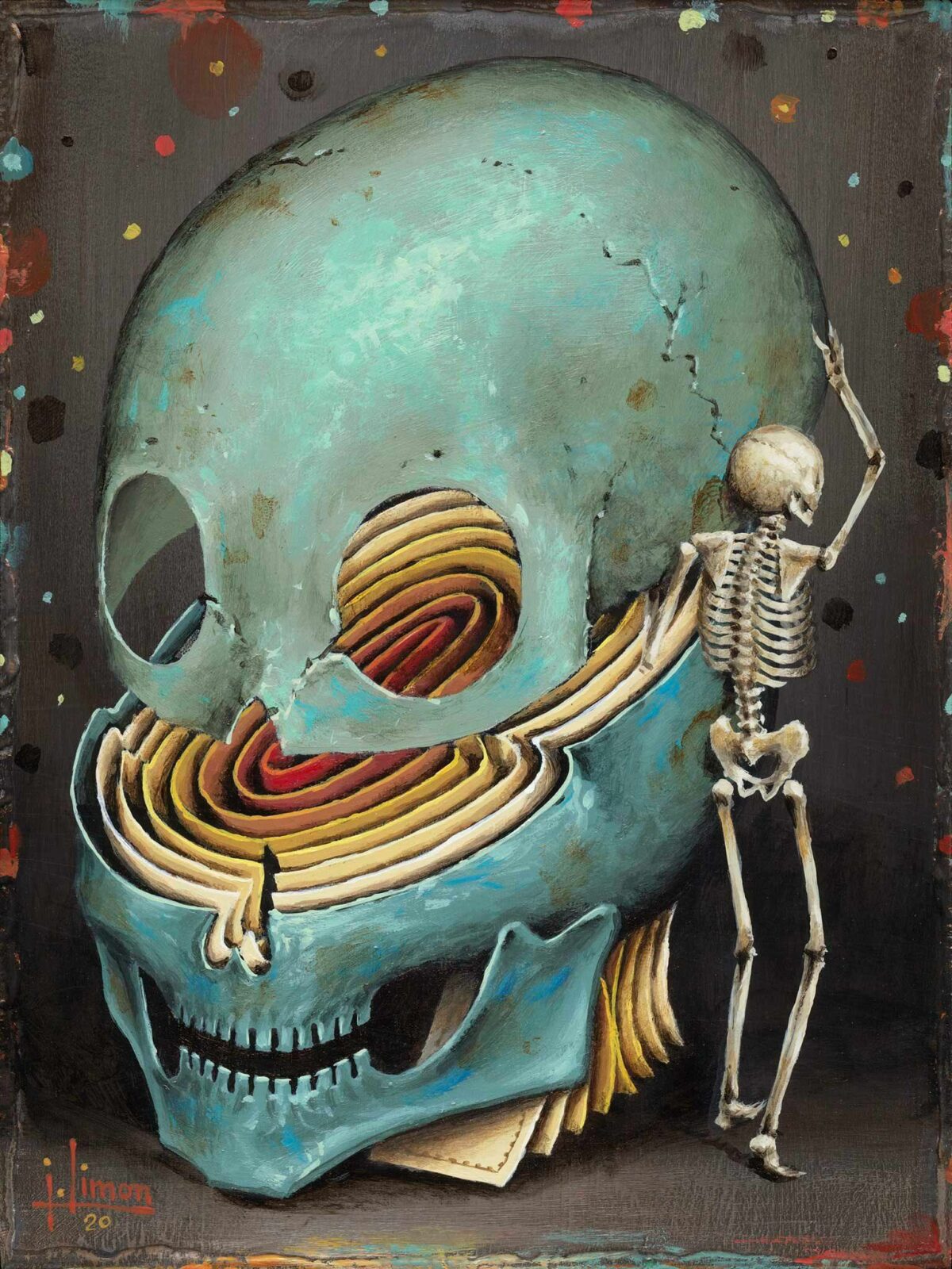 Fragments A Haunting Painting Series By Jason Limon 16