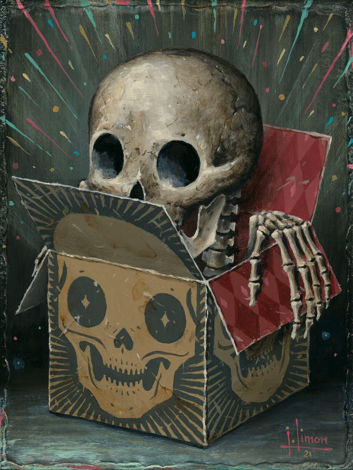 Fragments A Haunting Painting Series By Jason Limon 17