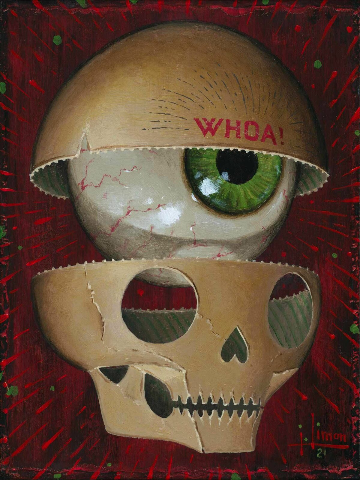 Fragments A Haunting Painting Series By Jason Limon 2