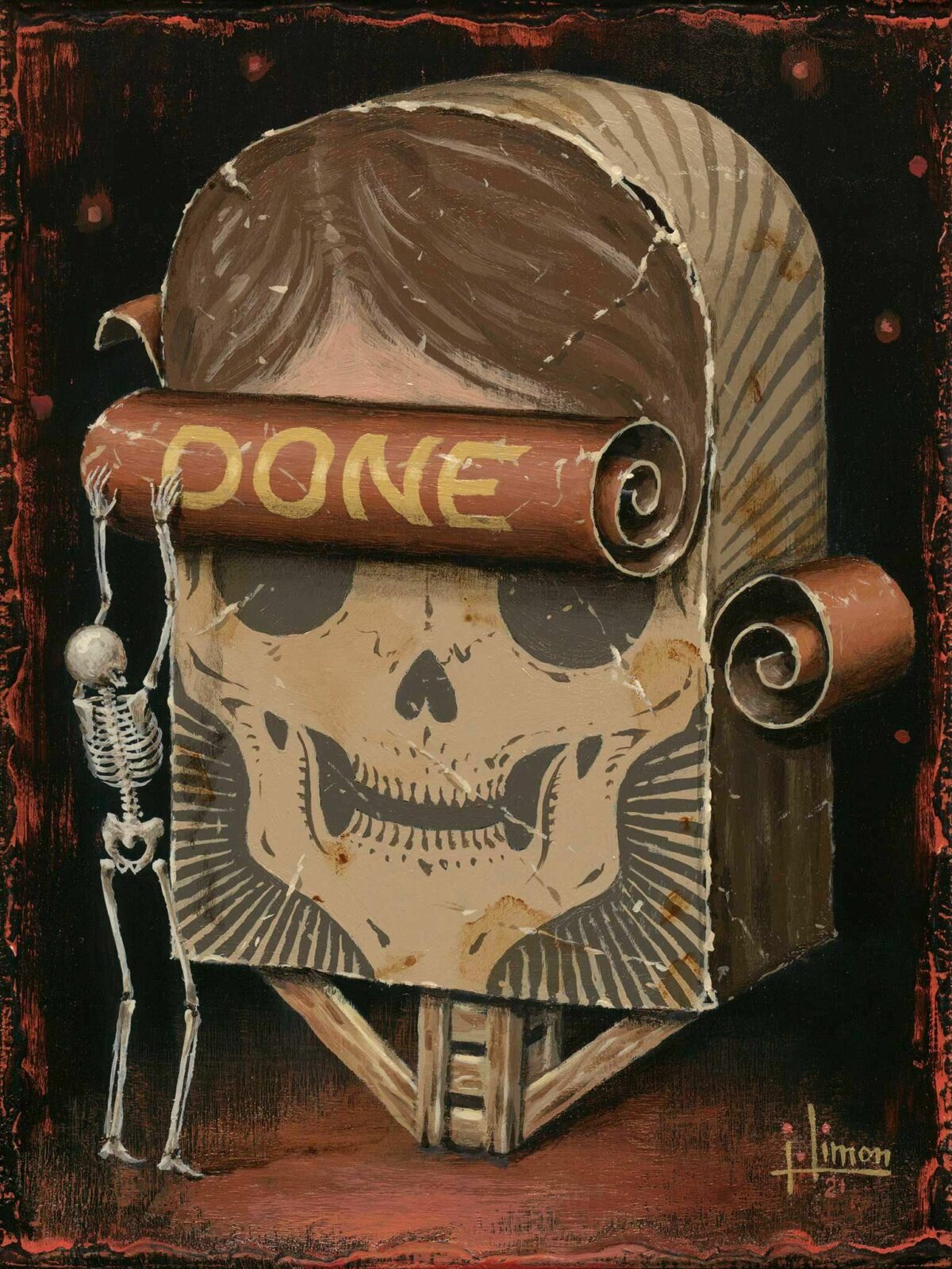 Fragments A Haunting Painting Series By Jason Limon 20