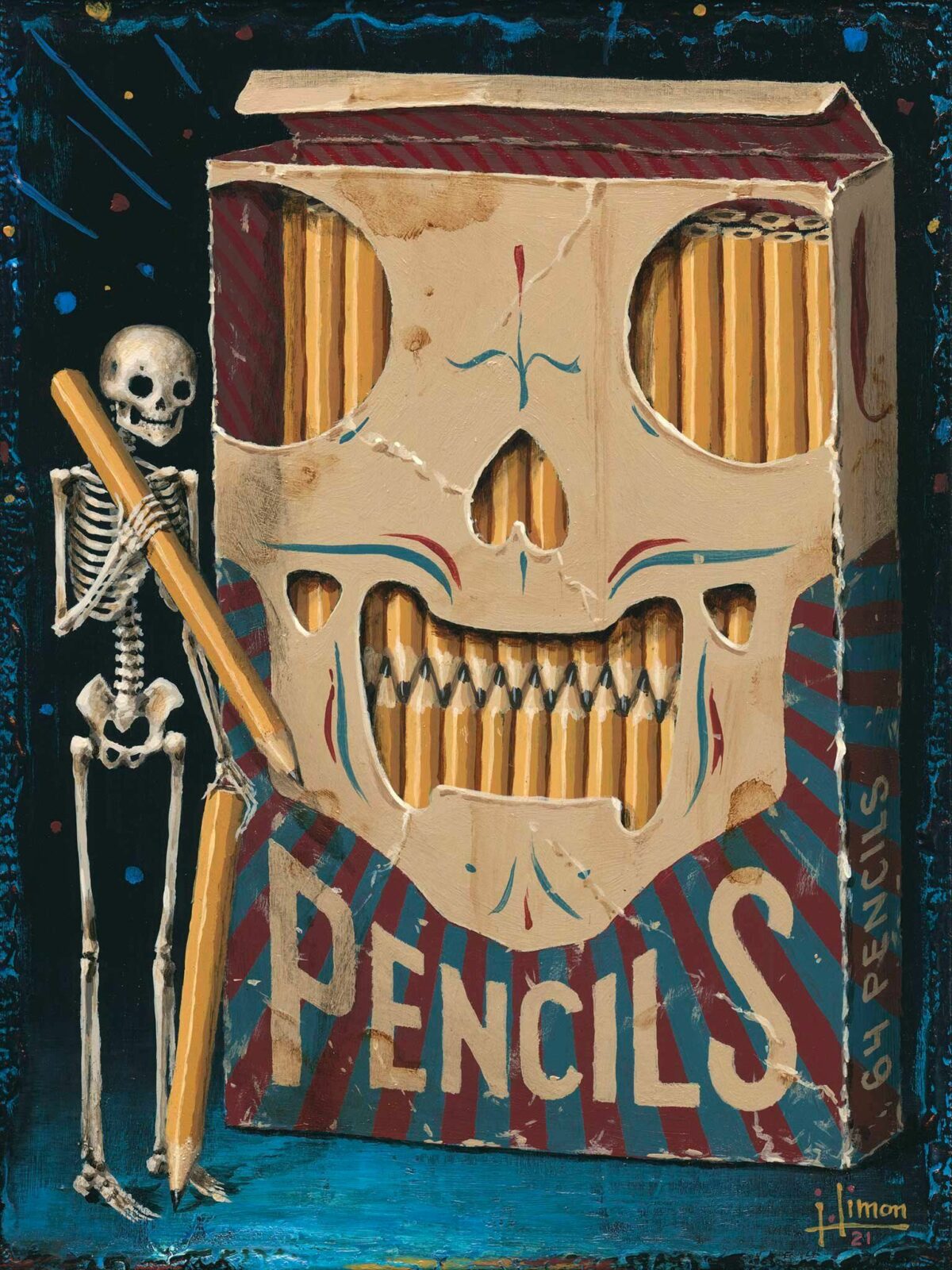 Fragments A Haunting Painting Series By Jason Limon 21