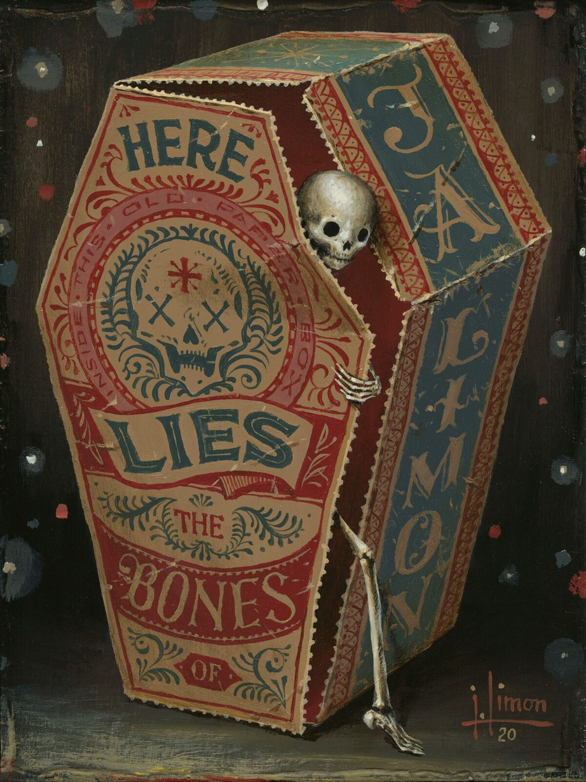 Fragments A Haunting Painting Series By Jason Limon 23