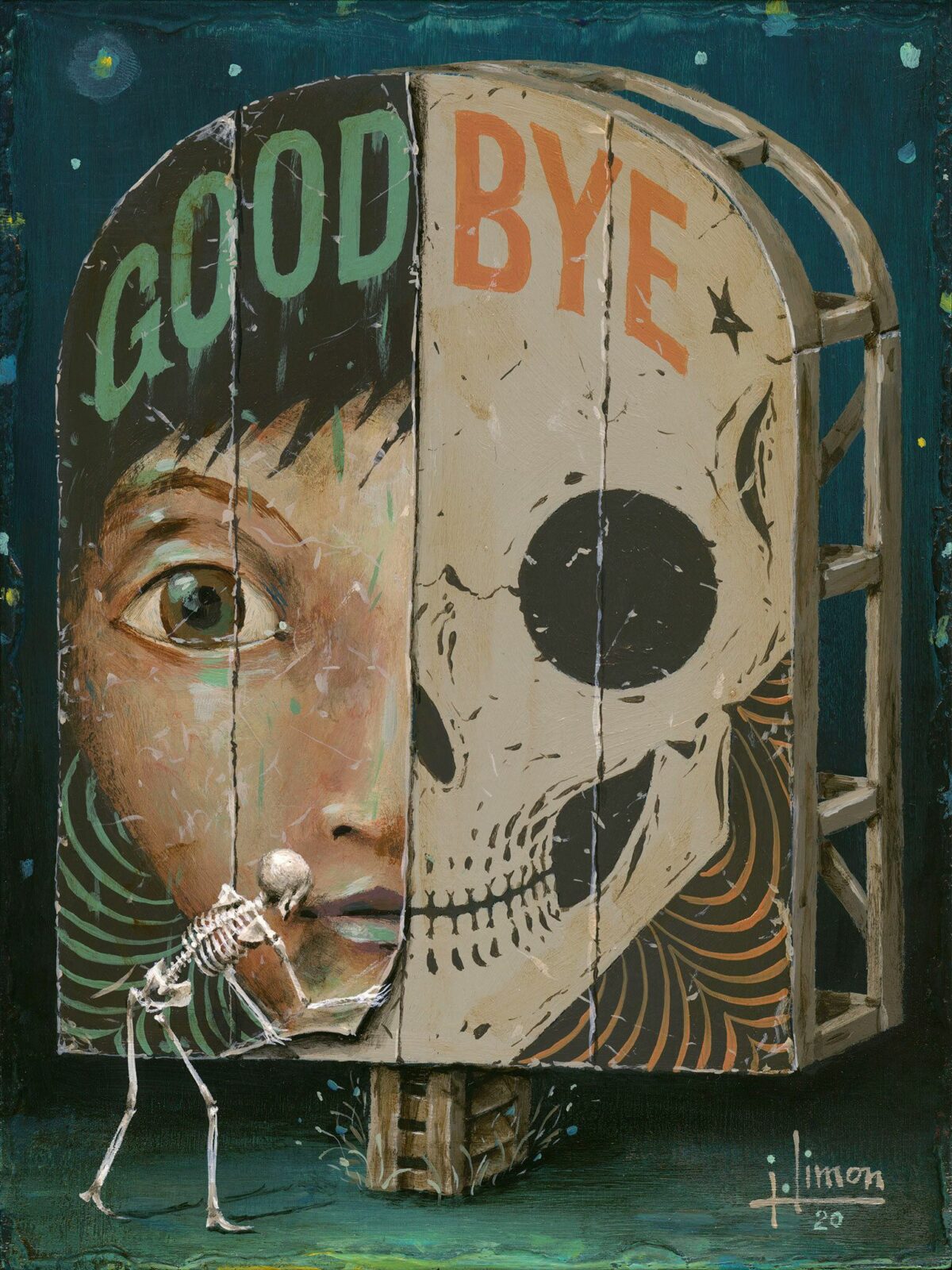 Fragments A Haunting Painting Series By Jason Limon 25