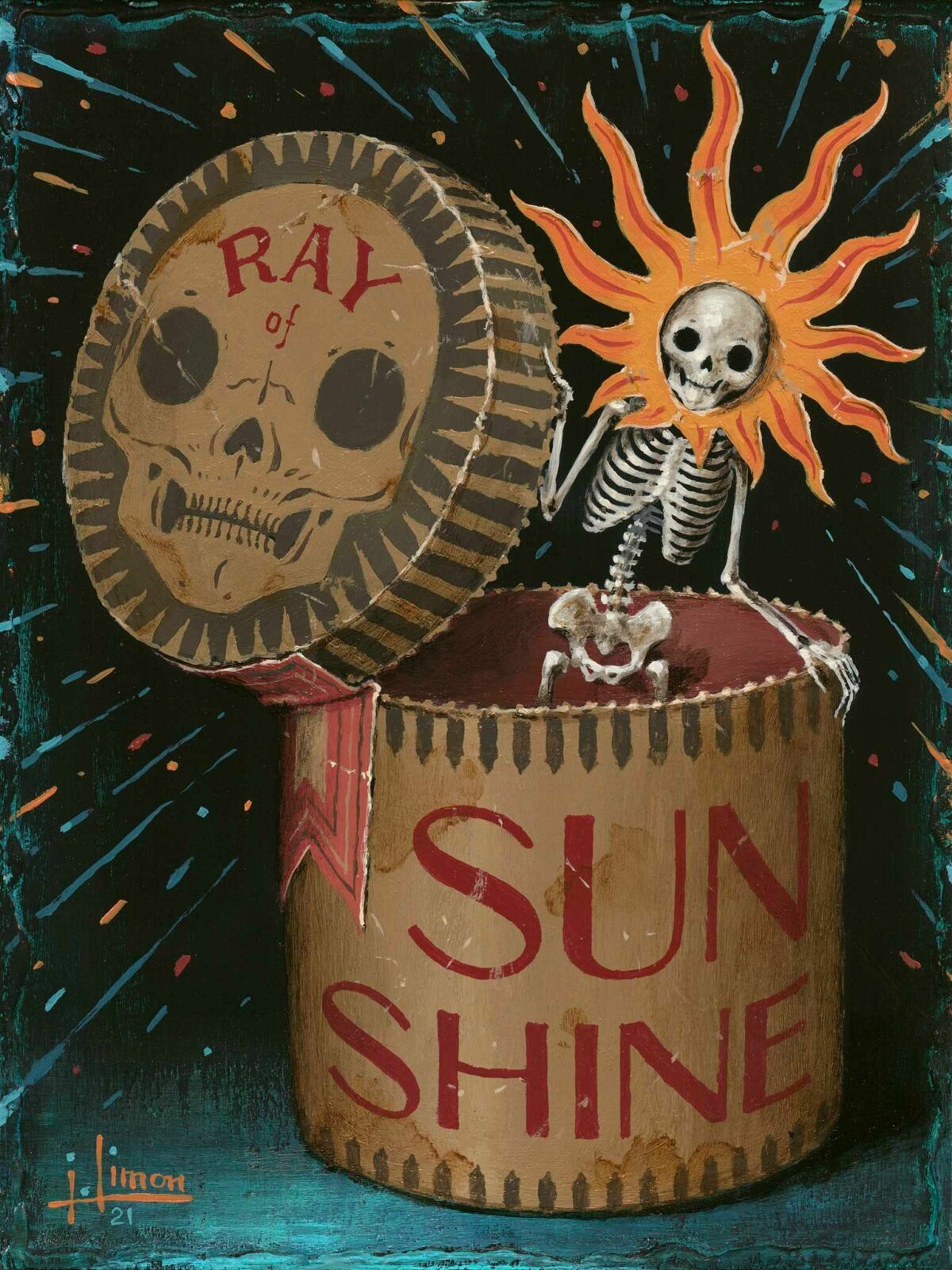 Fragments A Haunting Painting Series By Jason Limon 3