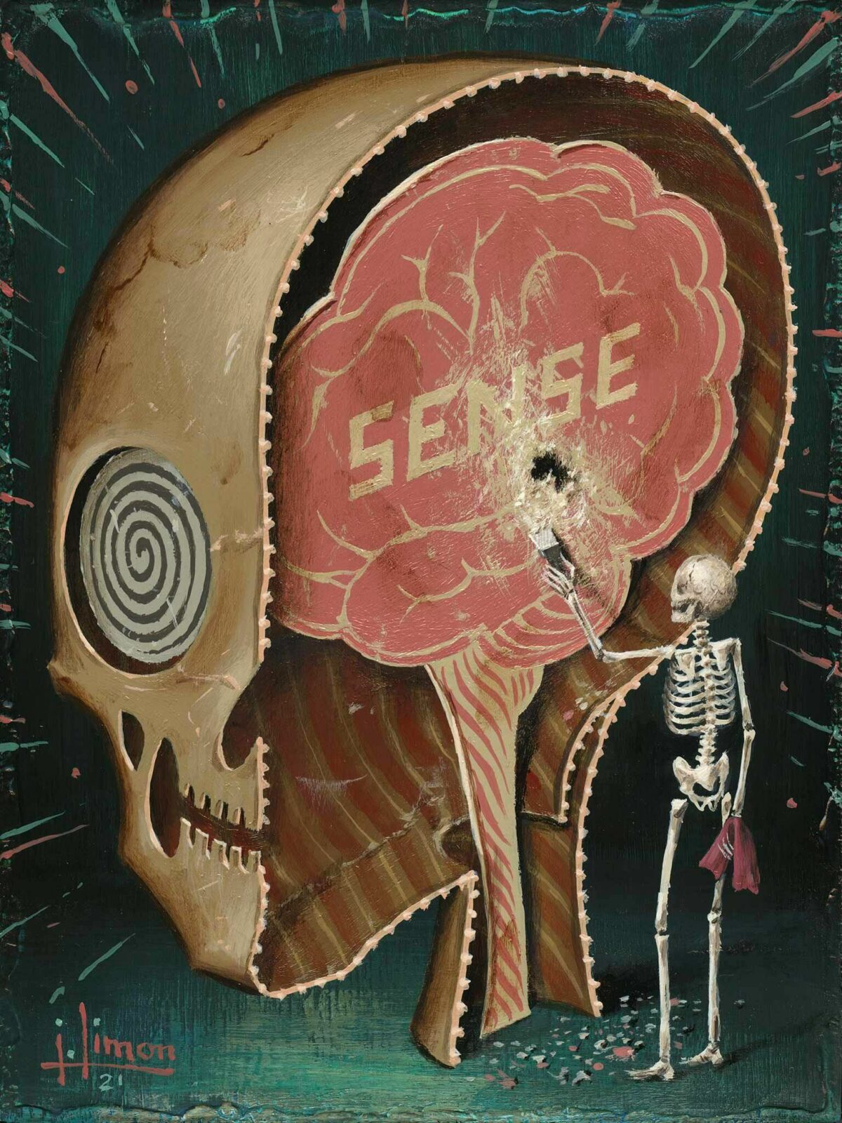 Fragments A Haunting Painting Series By Jason Limon 4