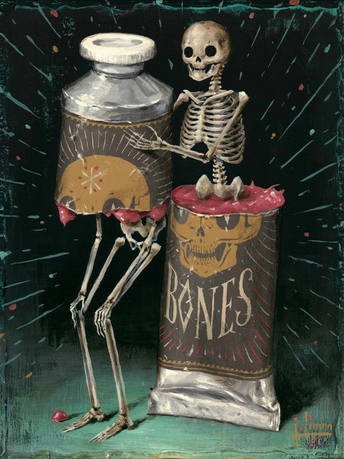 Fragments A Haunting Painting Series By Jason Limon 5