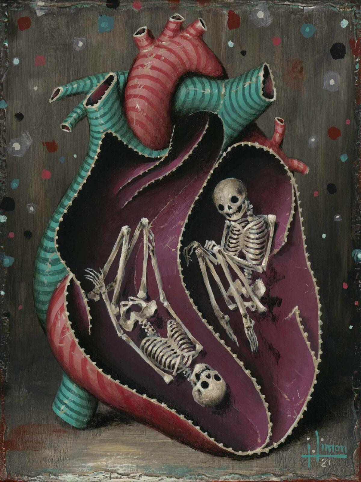 Fragments A Haunting Painting Series By Jason Limon 6