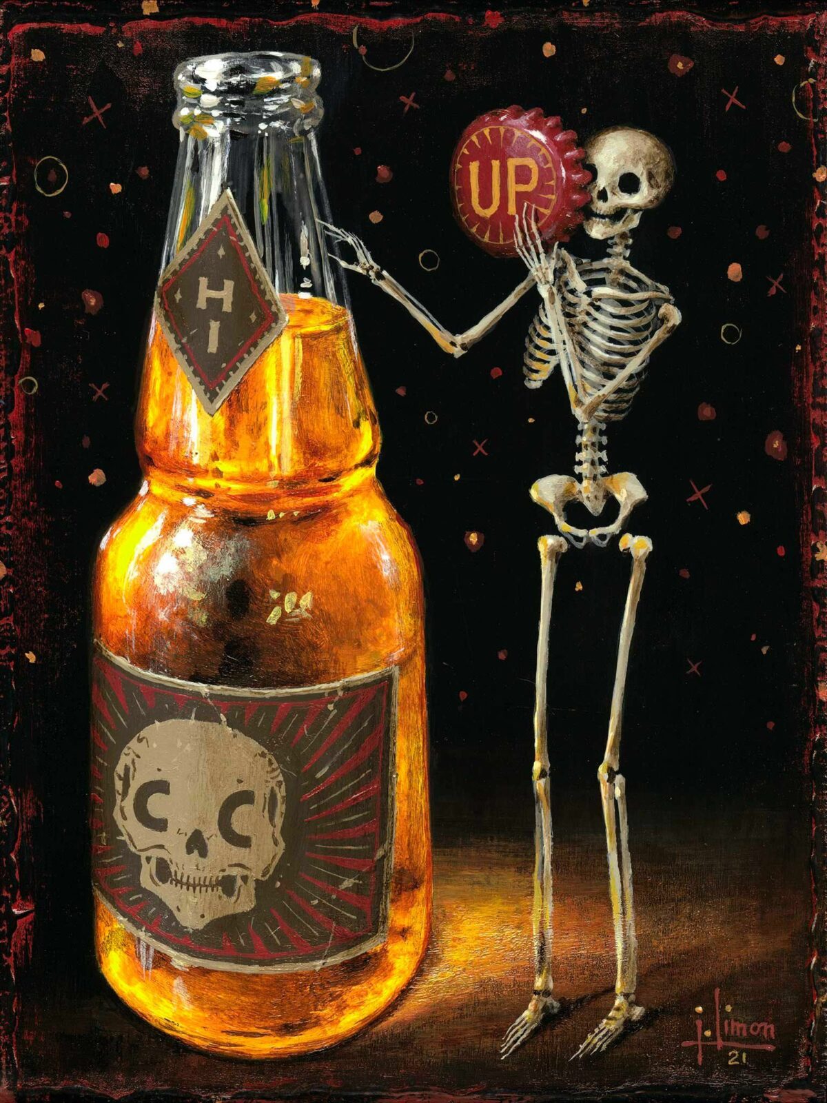 Fragments A Haunting Painting Series By Jason Limon 8