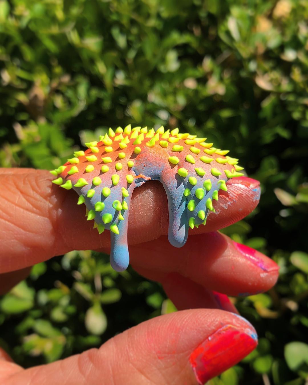 Incredible Drip Blob And Squish Multi Colored Sculptures By Dan Lam 28