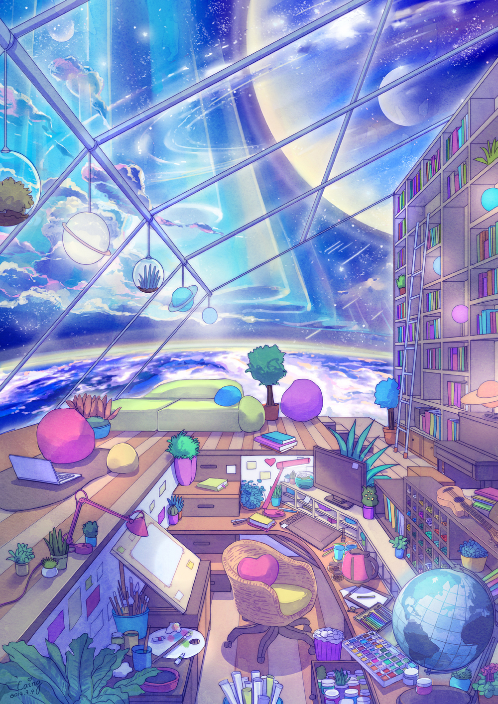 My Little Universe By Caring Wong