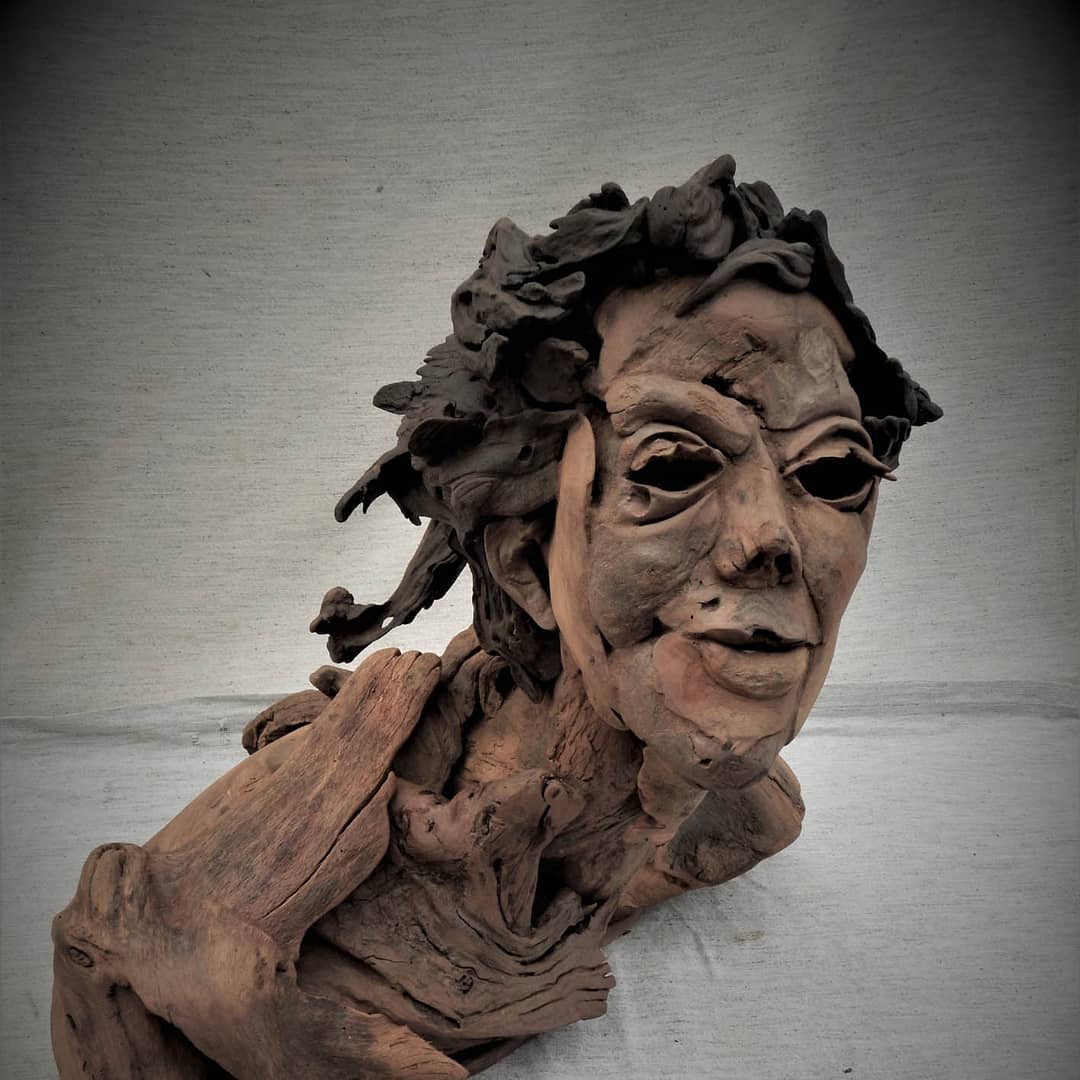 Outstanding Figurative Driftwood Sculptures By Tony Fredriksson 10