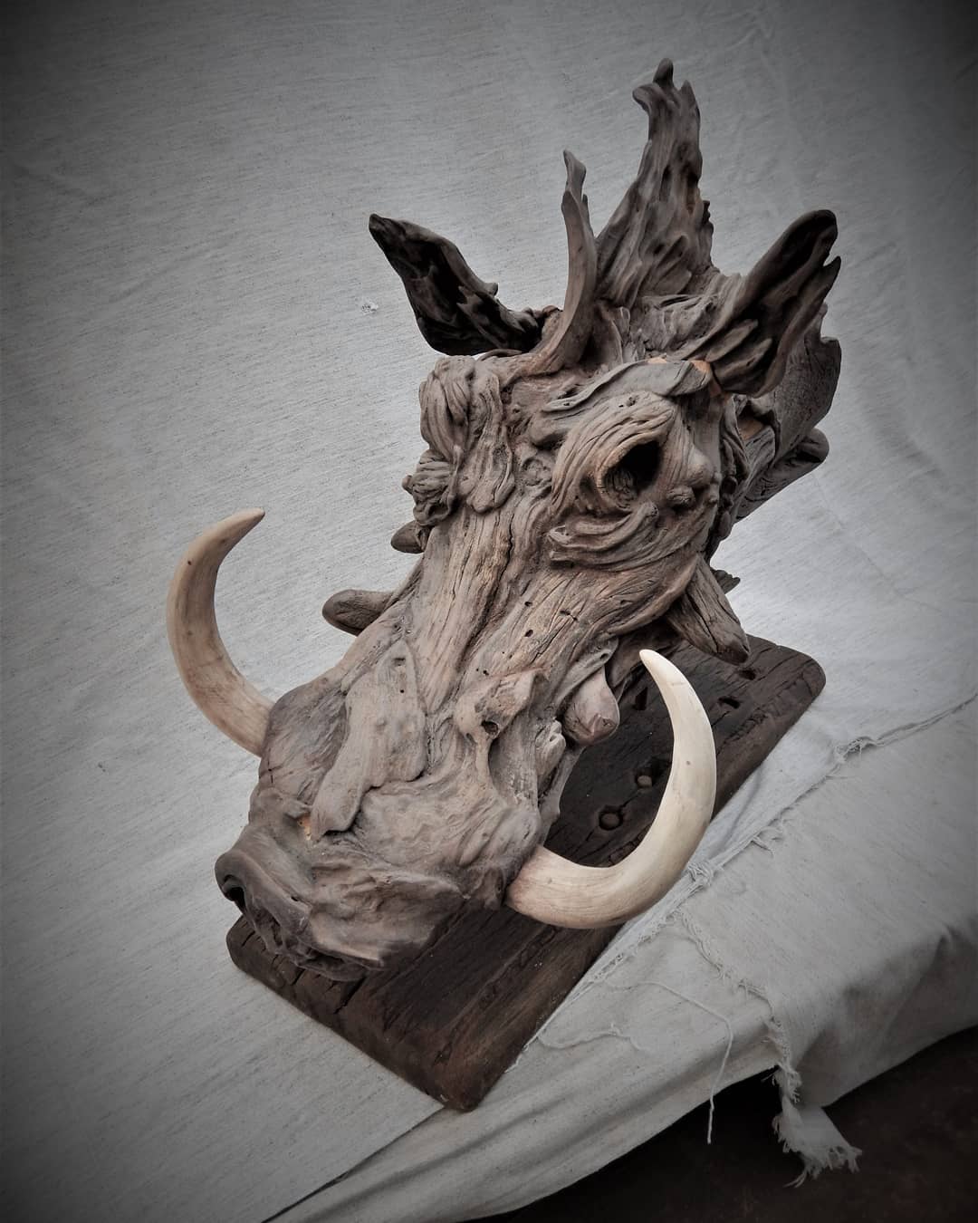 Outstanding Figurative Driftwood Sculptures By Tony Fredriksson 9