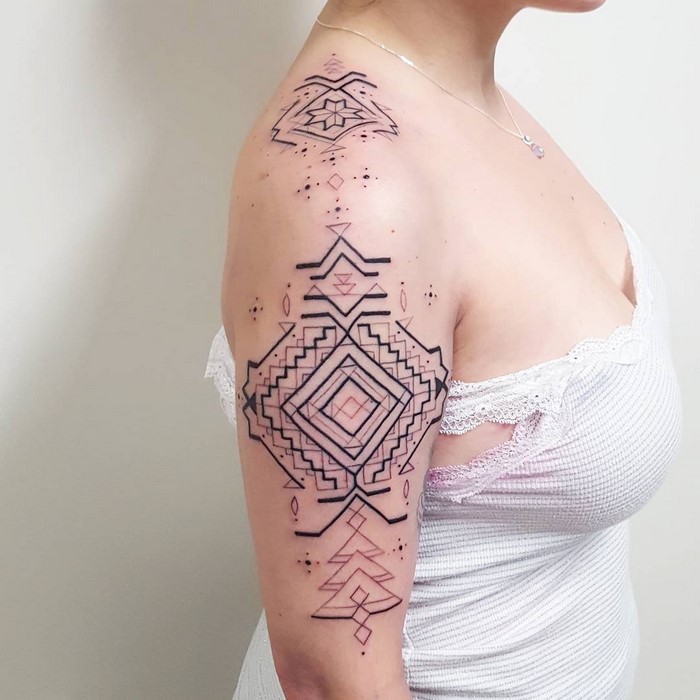 The Astonishing Tattoos Inspired By Amazon Tribes Of Brian Gomes 23