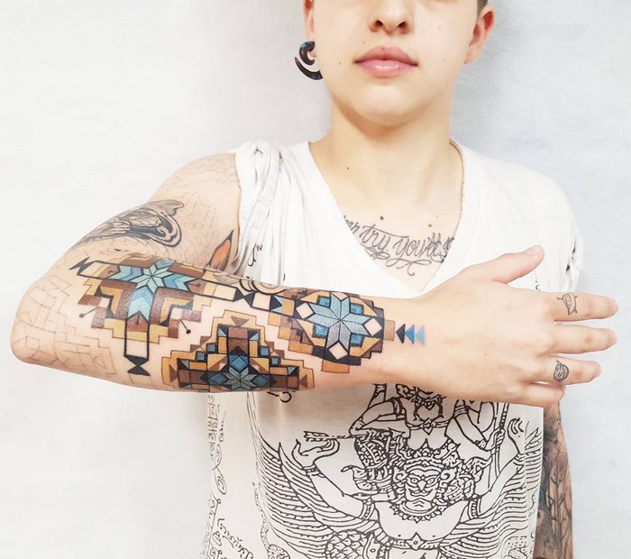 The Astonishing Tattoos Inspired By Amazon Tribes Of Brian Gomes 6