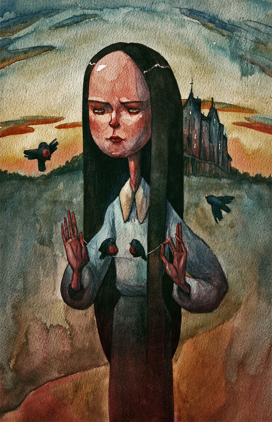 The Enchanting And Haunting Illustrations Of Marija Tiurina 18