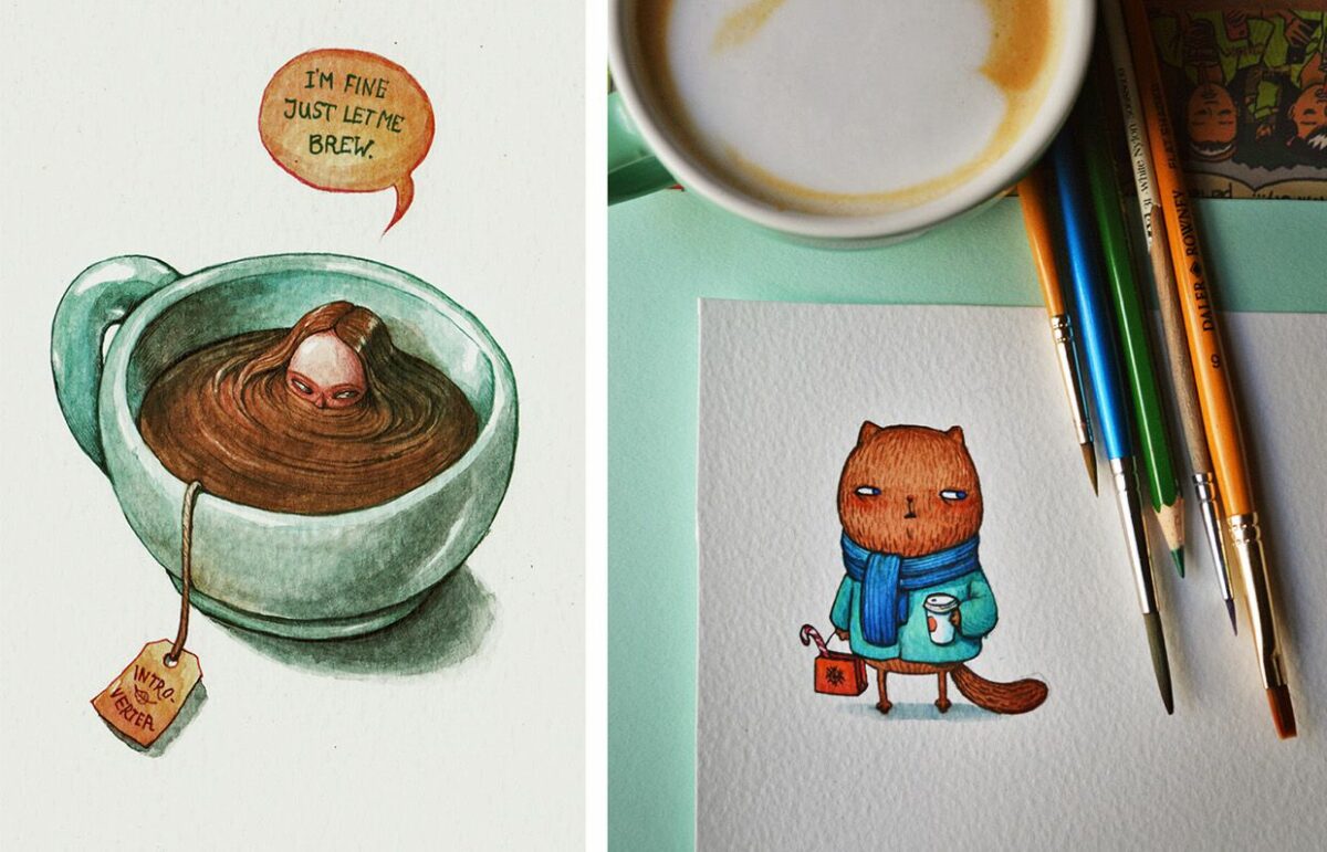 The Enchanting And Haunting Illustrations Of Marija Tiurina 36